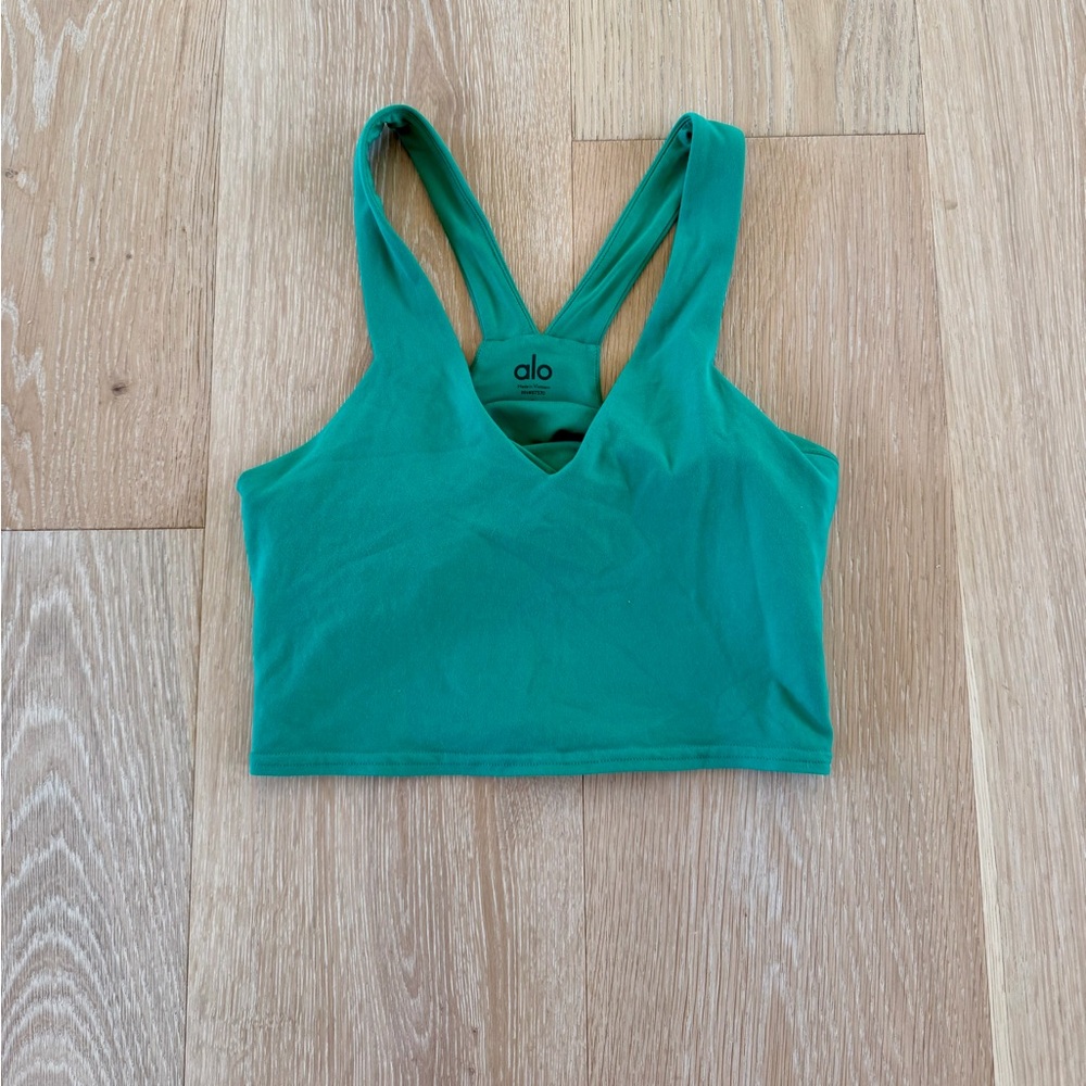 alo yoga airbrush real bra tank